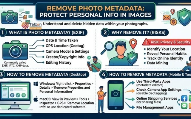 Remove Photo Metadata