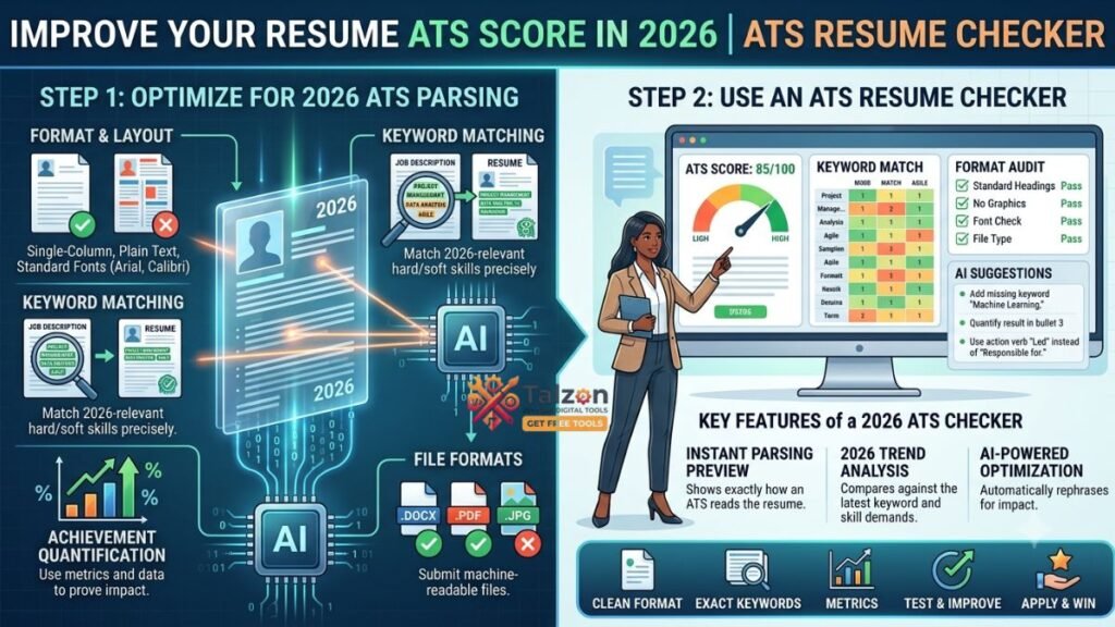 Improve Your Resume ATS Score in 2026 | ATS Resume Checker
