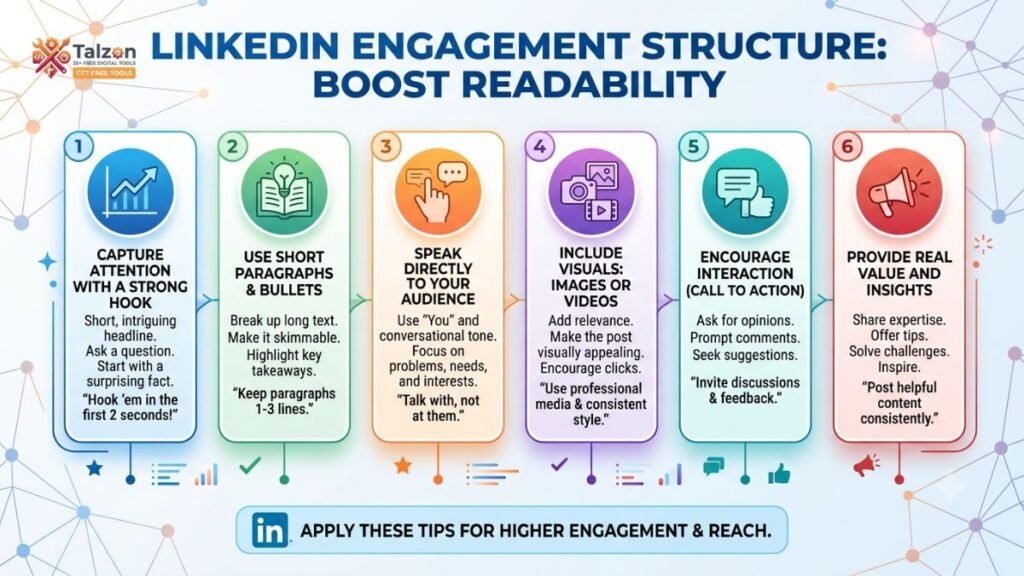 LinkedIn Engagement Structure: Boost Readability