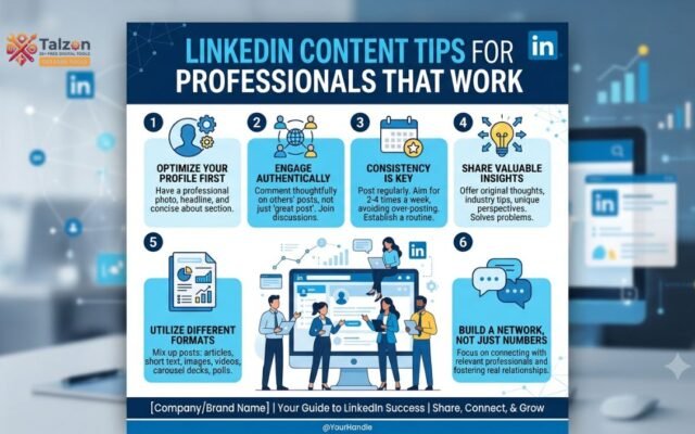 LinkedIn Content Tips for Professionals That Work