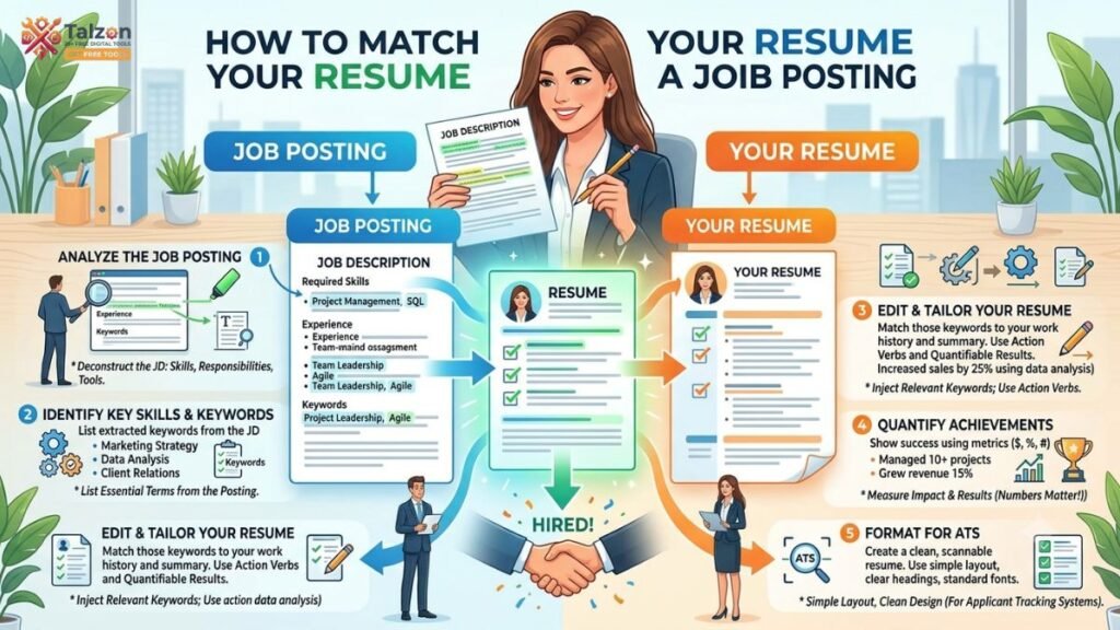 How to Match Your Resume to a Job Posting