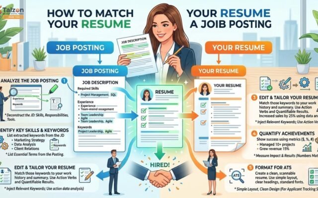 How to Match Your Resume to a Job Posting