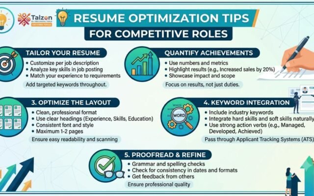 Resume Optimization Tips for Competitive Roles