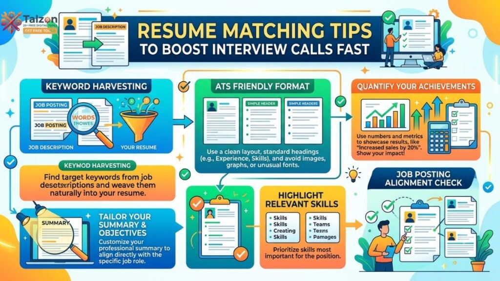 Resume Matching Tips to Boost Interview Calls Fast