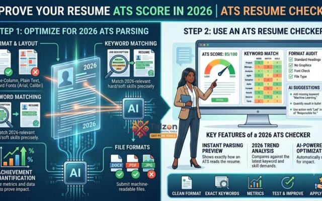 Improve Your Resume ATS Score in 2026 | ATS Resume Checker