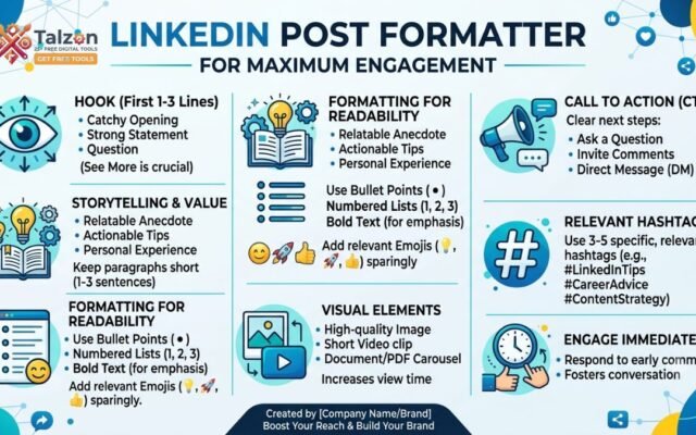 LinkedIn Post Formatter for Maximum Engagement